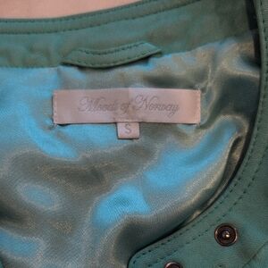 Moods of Norway Teal Bomber Jacket